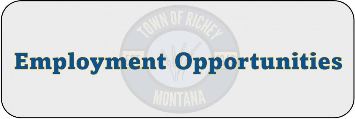 Employment Opportunities