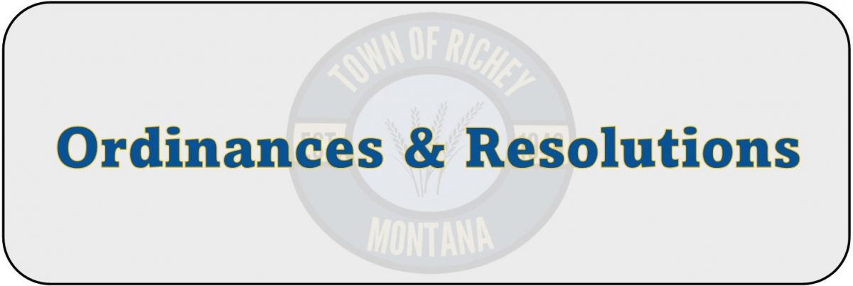 Ordinances & Resolutions