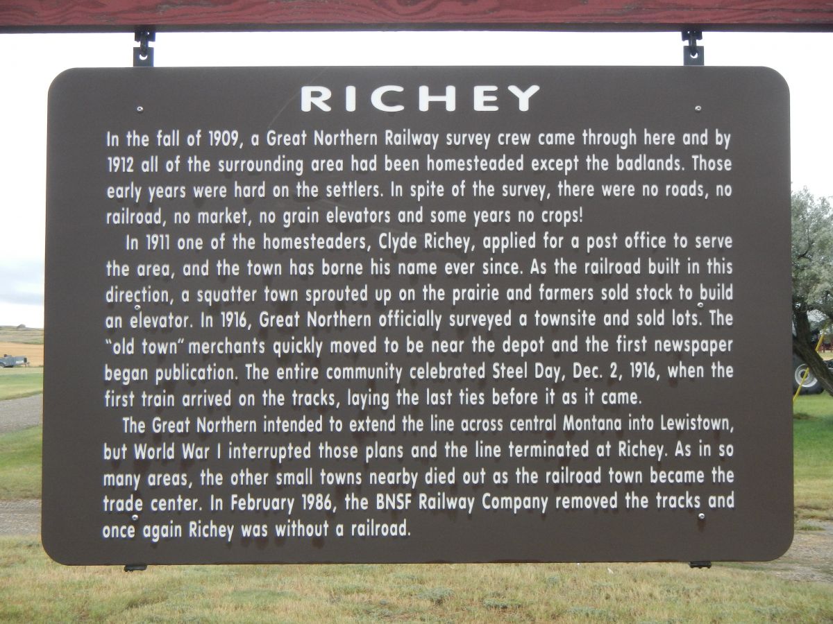 Richey Historical Marker